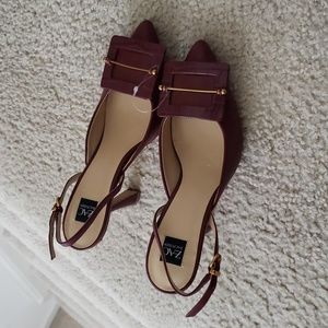 Zac posen slingback heels